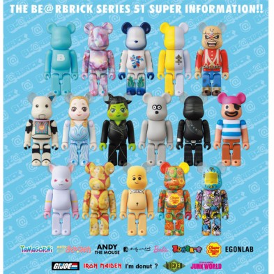BE@RBRICK SERIES 51 (原盒24pcs)